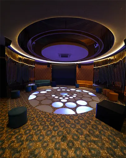 Discotheque with Party Lounge