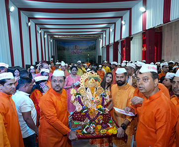 Ganpati Visarjan At SWE