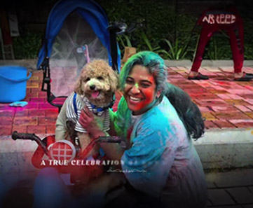 Sai World Empire Holi Celebration